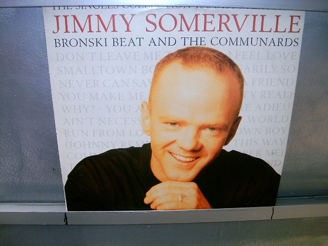 JIMMY SOMERVILLE & THE COMMUNICARDS the singles colection LP 1991 POP SEMI-NOVO MUITO RARO