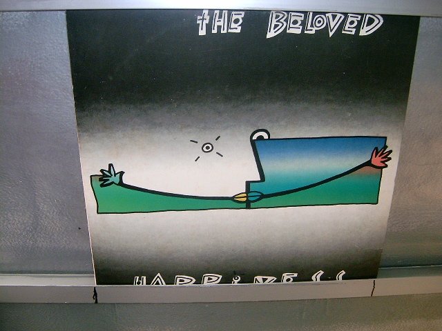 THE BELOVED happiness LP 1990 NEW WAVE EXCELENTE MUITO RARO VINIL
