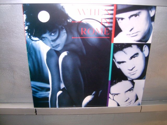 WHEN IN ROME when in rome LP 1988 ALTERNATIVO SEMI-NOVO MUITO RARO VINIL
