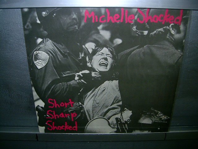 MICHELLE SHOCKED short sharp shocked LP 1988 NEW WAVE SEMI-NOVO MUITO RARO VINIL