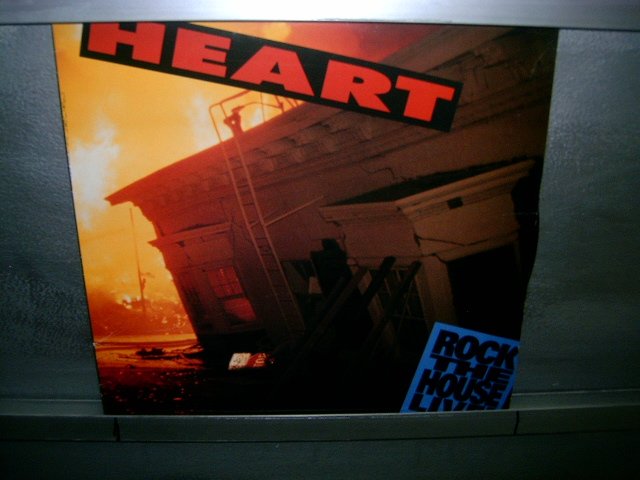HEART rock the house live LP 1991 POP/HARD ROCK EXCELENTE (MUITO RARO VINIL