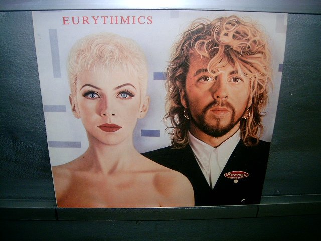 EURYTHMICS revenge LP 1986 SYNTH POP SEMI-NOVO MUITO RARO VINIL