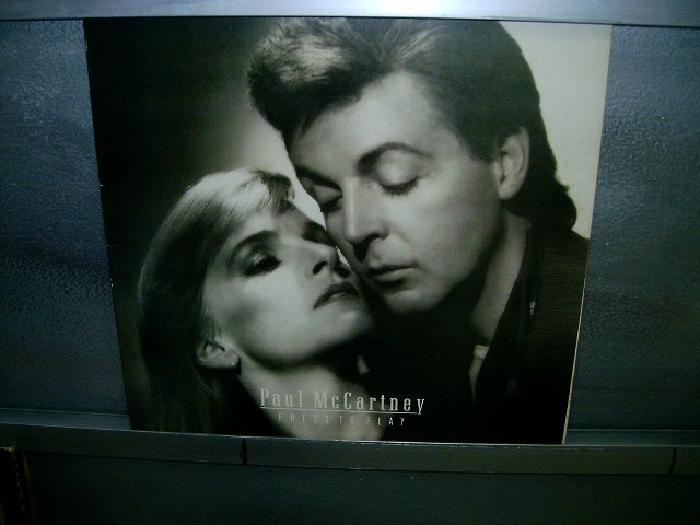 PAUL McCARTNEY press to play LP 1986 ROCK*