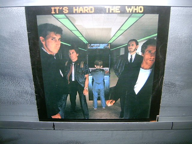 THE WHO it's hard LP 1982 ROCK SEMI-NOVO MUITO RARO VINIL