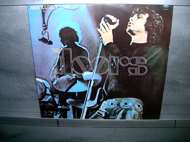 THE DOORS absolutely live 2LP 1987 ROCK EXCELENTE MUITO RARO VINIL