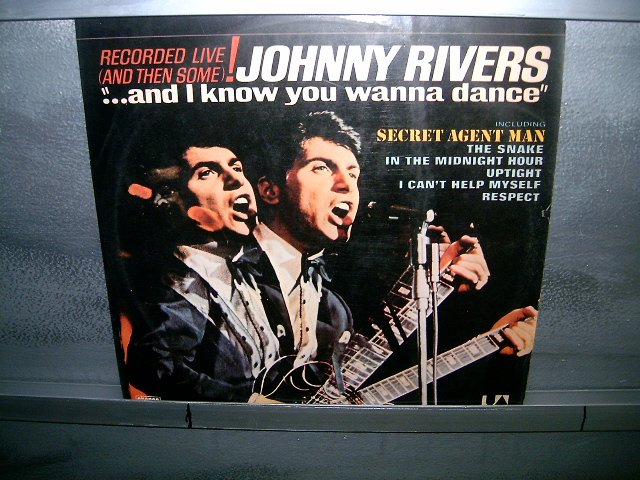 JOHNNNY RIVERS and i know you wanna dance LP 1964 ROCK MUITO RARO