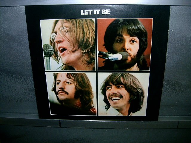 THE BEATLES let it be LP 1970 ROCK MUITO RARO VINIL