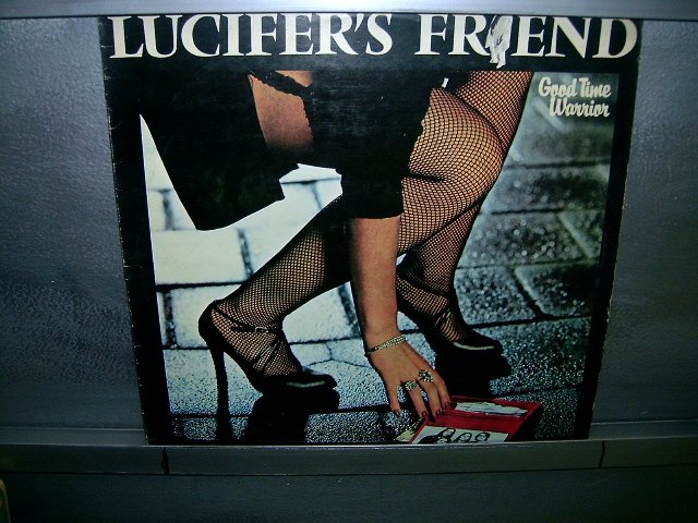LUCIFER'S FRIEND good time warrioR LP 1978 ROCK MUITO RARO VINIL
