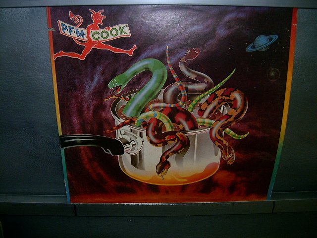 PREMIATTA FORNERIA MARCONI p.f.m. coOK LP 1974 ROCK MUITO RARO VINIL