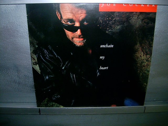 JOE COCKER unchain my heart LP 1987 ROCK SEMI-NOVO MUITO RARO VINIL