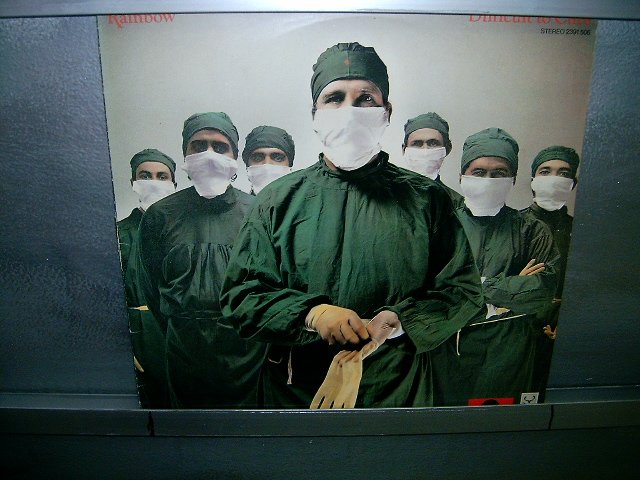 RAINBOW difficult to cure LP 1981 ROCK MUITO RARO VINIL