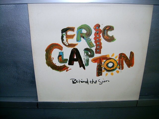 ERIC CLAPTON behind the sun LP 1985 ROCK**
