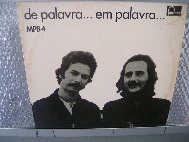 MPB 4 de palavra em palavra LP 1985 MPB EXCELENTE MUITO RARO VINIL