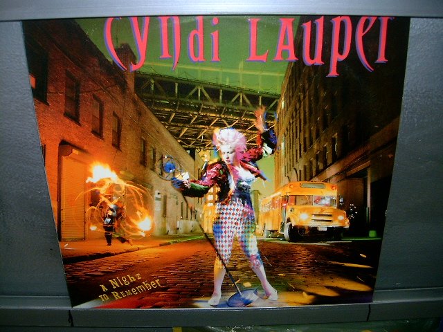 CYNDI LAUPER a night to remember LP 1989 POP SEMI NOVO MUITO RARO VINIL