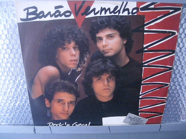 BARÃグ VERMELHO rock' geral LP 1987 ROCK BRASIL EXCELENTE MUITO RARO VINIL