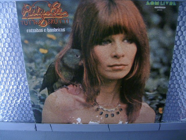 RITA LEE & TUTTI FRUTTI entradas e bandeiras LP 1976 ROCK BRASIL SEMI NOVO MUITO RARO VINIL