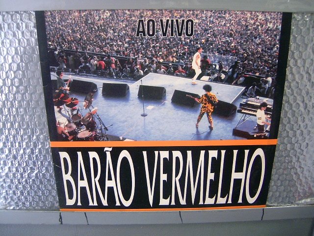 BARÃO VERMELHO barão vermelho ao vivo LP 1992 ROCK BRASIL MUITO RARO VINIL