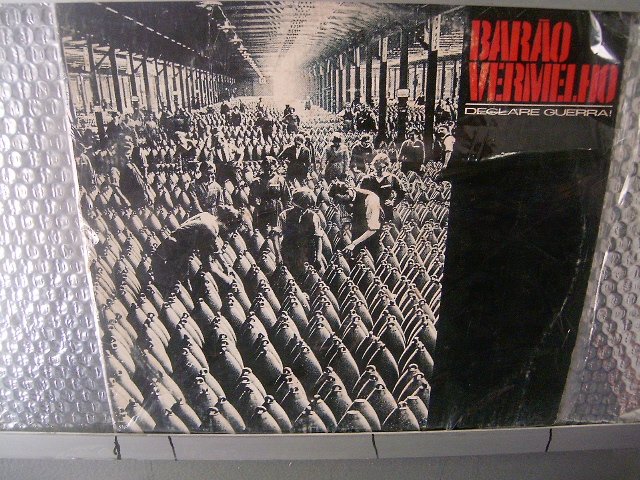 BARÃグ VERMELHO declare guerra ROCK BRASIL MUITO RARO VINIL
