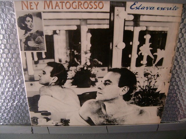 NEY MATOGROSSO estava escrito LP 1994 ROCK BRASIL SEMI NOVO MUITO RARO VINIL
