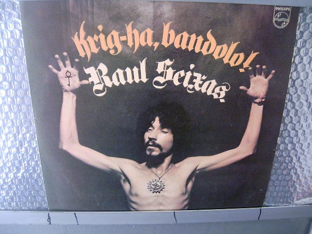 RAUL SEIXAS krig-ha, dandolo LP ? ORIGINAL ROCK BRASIL SEMI NOVO MUITO RARO VINIL