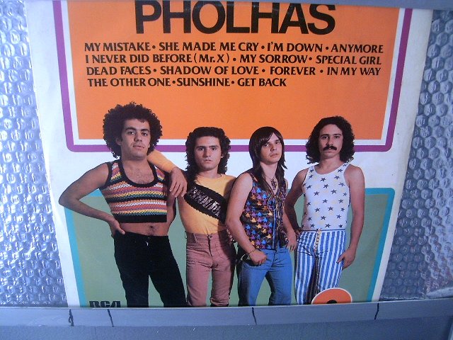 PHOLHAS disco de ouro LP 1977 ROCK BRASIL EXCELENTE MUITO RARO VINIL