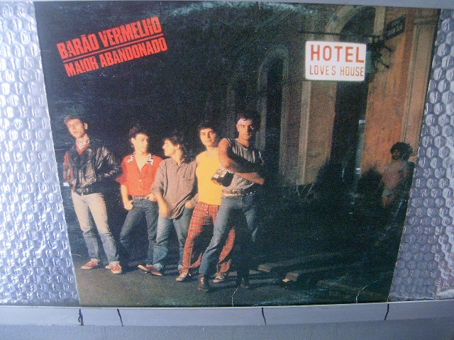 BARÃグ VERMELHO maior abandonado LP 1984 ROCK BRASIL EXCELENTE MUITO RARO VINIL