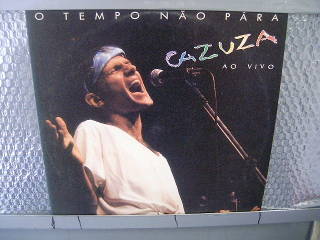 CAZUZA o tempo não para LP 1988 ROCK BRASIL EXCELENTE MUITO RARO VINIL