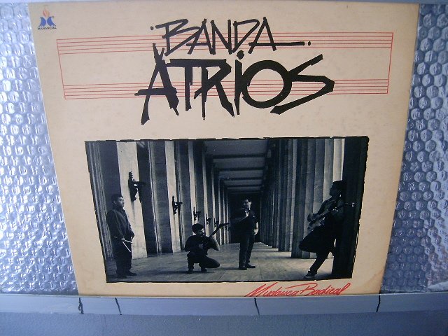 BANDA ATRIOS mudança radical LP 19? ROCK SEMI NOVO MUITO RARO VINIL