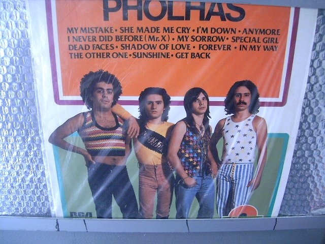 PHOLHAS disco de ouro LP 1977 ROCK MUITO RARO VINIL
