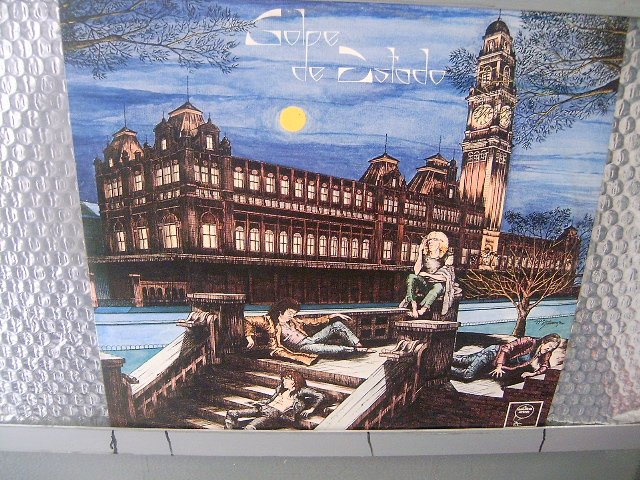 GOLPE DE ESTADO golpe de estado LP 1986 ROCK SEMI NOVO MUITO RARO VINIL