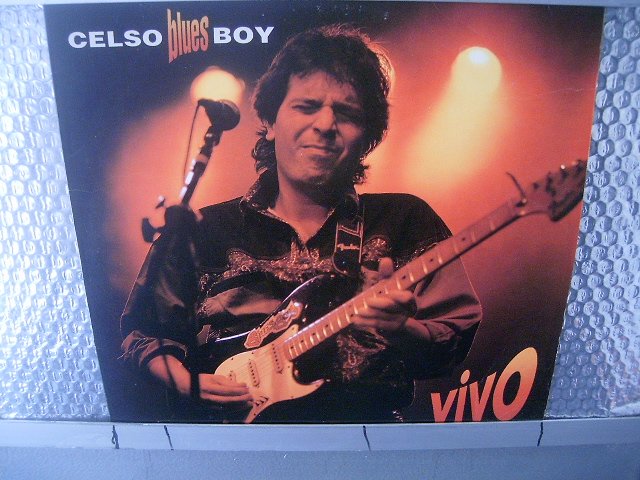 CELSO BLUES BOY vivo LP 1991 ROCK MUITO RARO VINIL