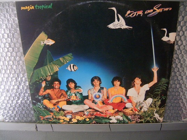 A COR DO SOM magia tropical LP 1982 ROCK MUITO RARO VINIL