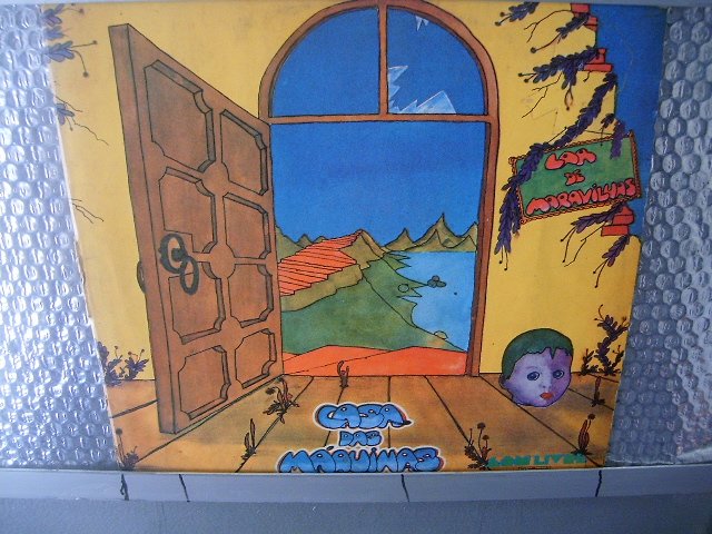 CASA DAS MÃQUINAS lar de maravilhas LP 1975 ROCK MUITO RARO VINIL