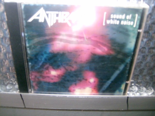 ANTHRAX sound of white noise CD 1993 THRASH METAL