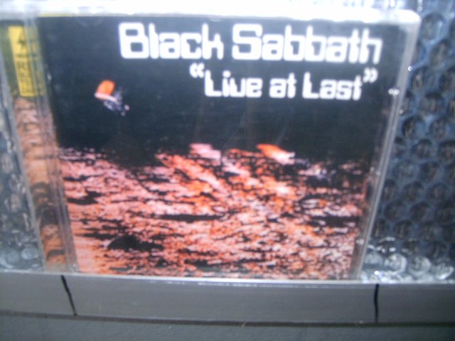 BLACK SABBATH live at last CD 1980 HEAVY METAL