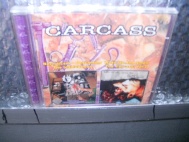 CARCASS necroticsm - desanting the insalubrious / wake up and smell carcass vol.2 CD 1997 SPLATTER