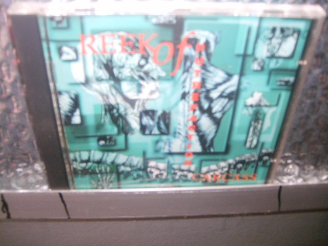CARCASS reek of putrefaction CD 1994 DEATH/GRINDCORE**