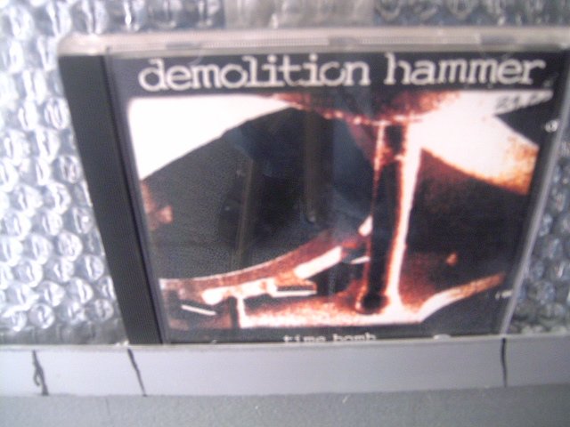 DEMOLITION HAMMER time bomb CD 1994 DEATH METAL