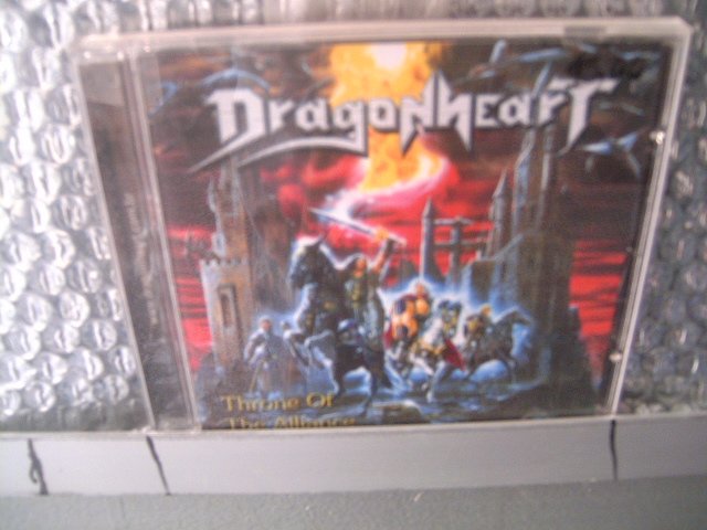 DRAGONHEART throne of the alliance CD 2003 HEAVY METAL