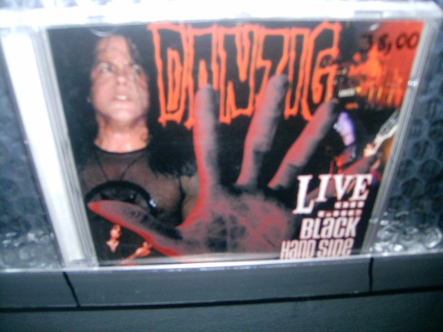 DANZIG live on the black hand side 2CD 2001 HEAVY METAL