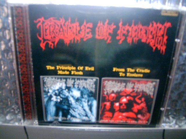 CRADLE OF FILTH the principle of evil made flesh from the cradle to enslave CD 1999 BLACK METAL