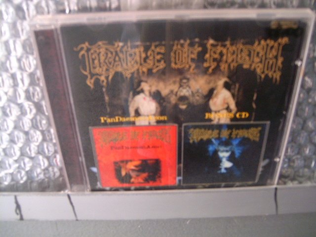 CRADLE OF FILTH pandaemonaeon / bonus CD 2002 BLACK METAL
