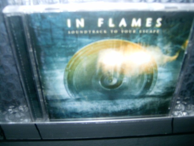 IN FLAMES soundtrack to your escape CD 2004 DEATH METAL MELODICO