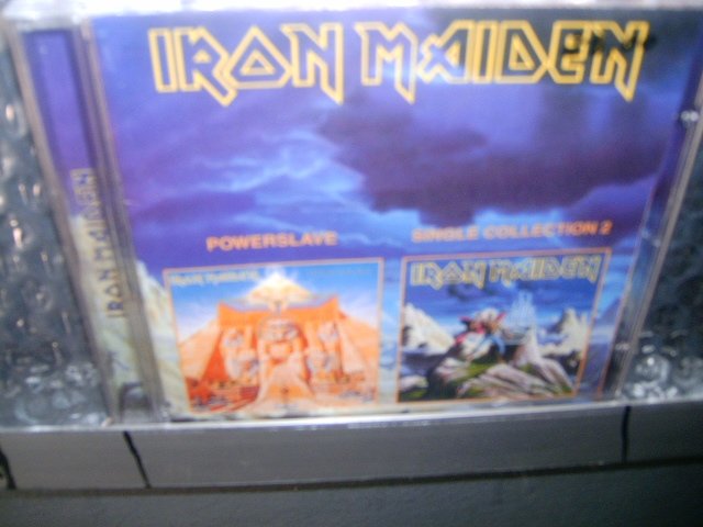 IRON MAIDEN powerslave/single collection 2 CD 1984 HEAVY METAL