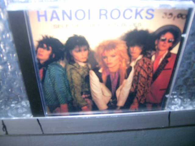 HANOI ROCKS self destruction blues CD 1983 GLAM PUNK ROCK