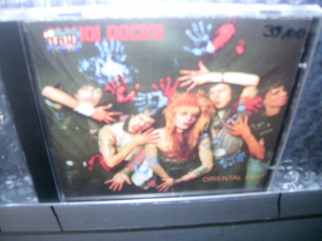 HANOI ROCKS oriental beat CD 1989 GLAM PUNK ROCK