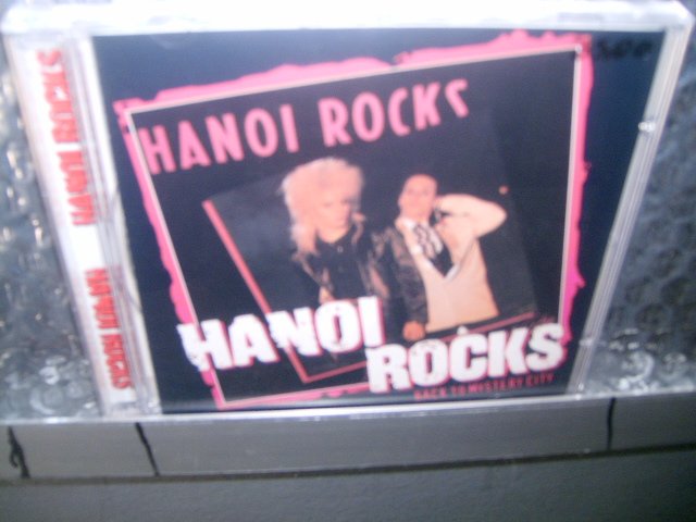 HANOI ROCKS back to the mistery city CD 1983 GLAM PUNK ROCK