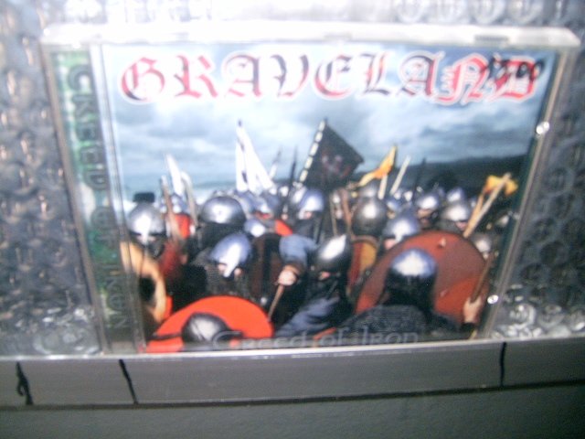 GRAVELAND creed of iron CD 2000 BLACK METAL