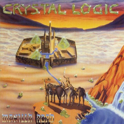 MANILLA ROAD crystal logic CD 1983 HEAVY METAL