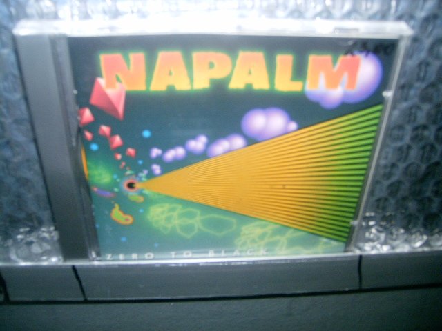 NAPALM zero to black CD 1990 HEAVY METAL
